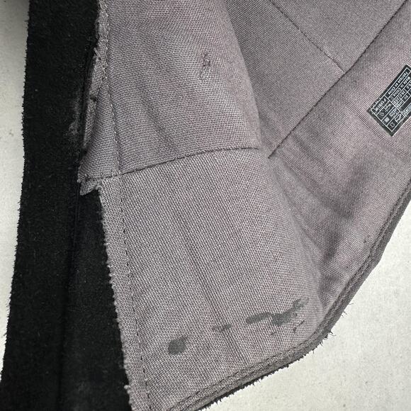 Teva Boots Womens 8 Black Waterproof Leather Tall Side Zip Buckle De La Vina - Picture 10 of 12